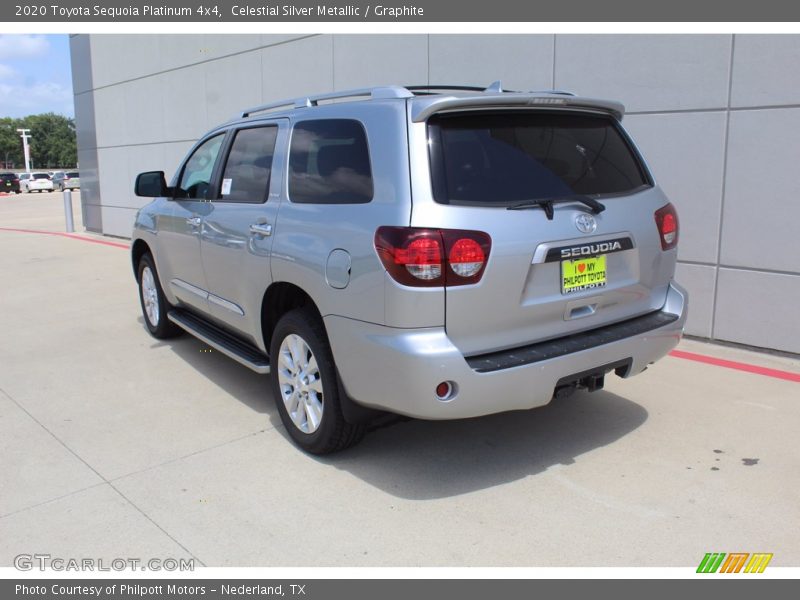 Celestial Silver Metallic / Graphite 2020 Toyota Sequoia Platinum 4x4