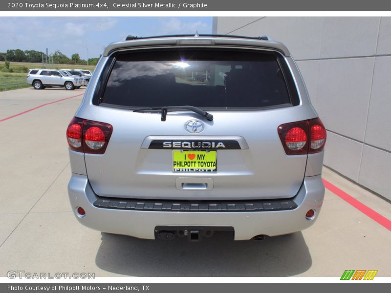 Celestial Silver Metallic / Graphite 2020 Toyota Sequoia Platinum 4x4
