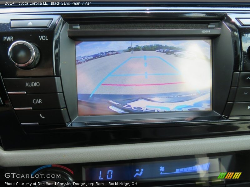 Black Sand Pearl / Ash 2014 Toyota Corolla LE