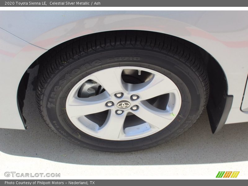 Celestial Silver Metallic / Ash 2020 Toyota Sienna LE