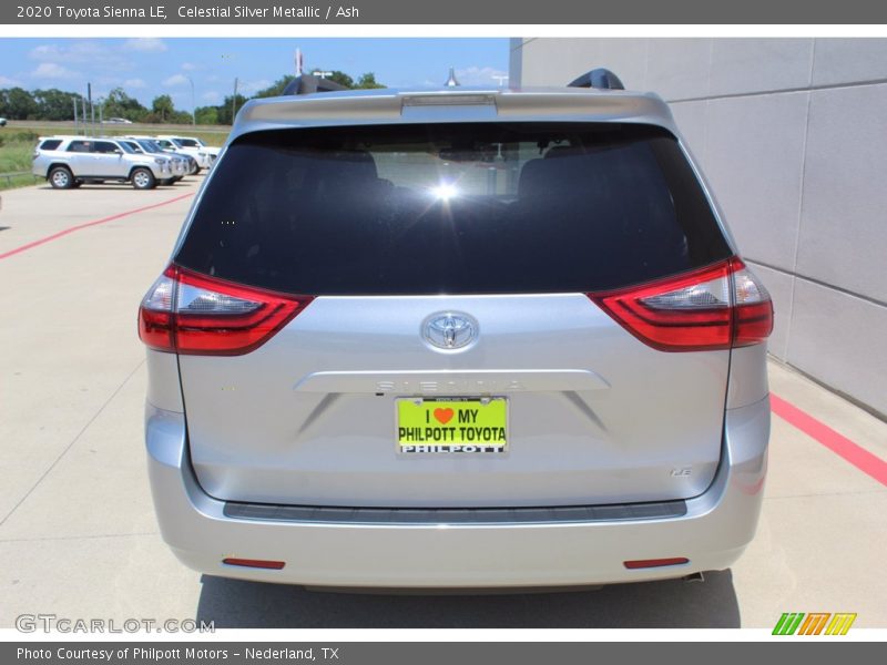 Celestial Silver Metallic / Ash 2020 Toyota Sienna LE