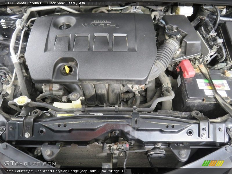 Black Sand Pearl / Ash 2014 Toyota Corolla LE