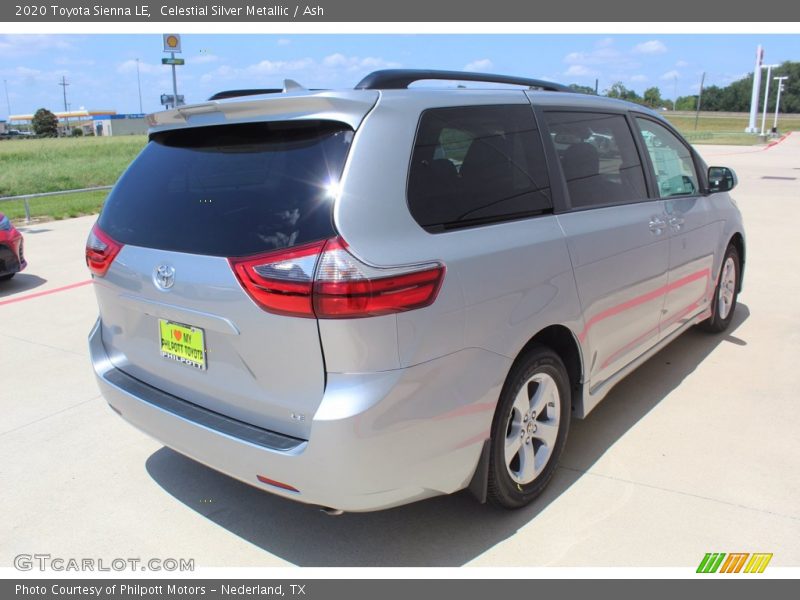 Celestial Silver Metallic / Ash 2020 Toyota Sienna LE