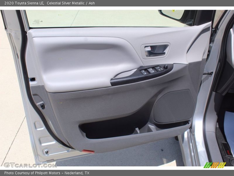 Celestial Silver Metallic / Ash 2020 Toyota Sienna LE
