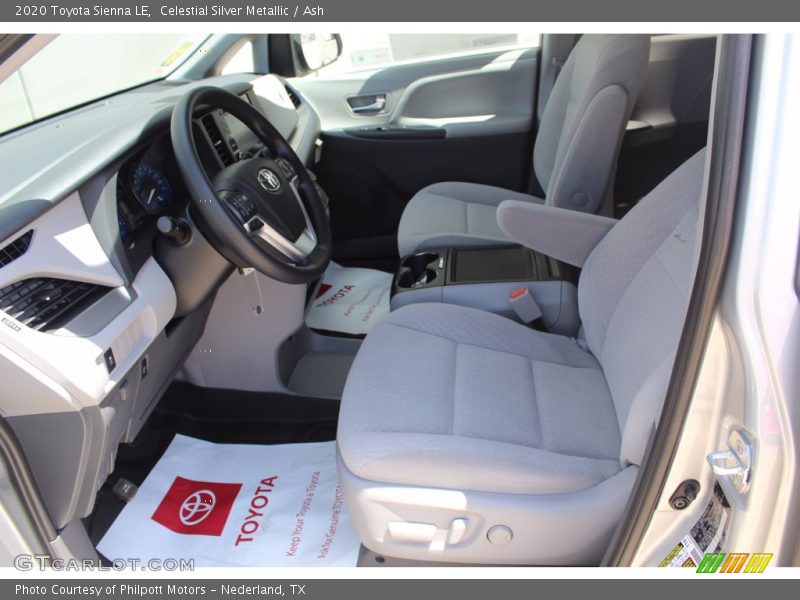 Celestial Silver Metallic / Ash 2020 Toyota Sienna LE