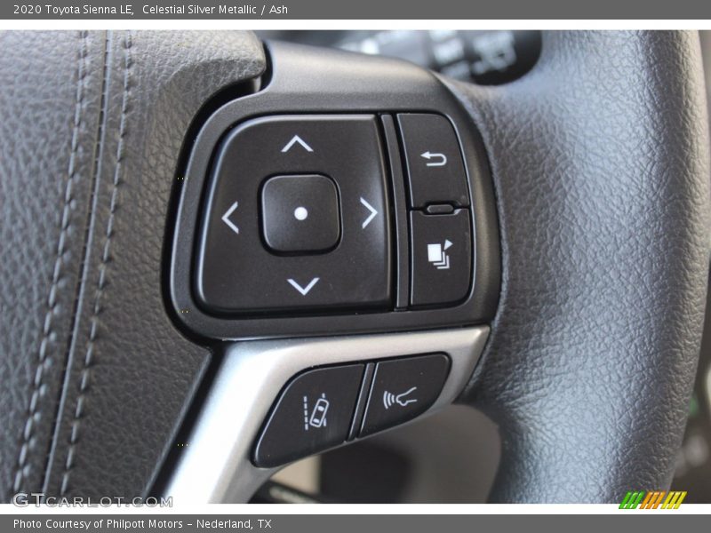 Celestial Silver Metallic / Ash 2020 Toyota Sienna LE