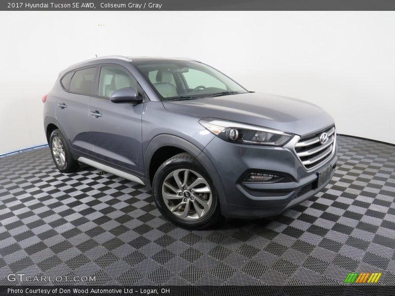 Coliseum Gray / Gray 2017 Hyundai Tucson SE AWD