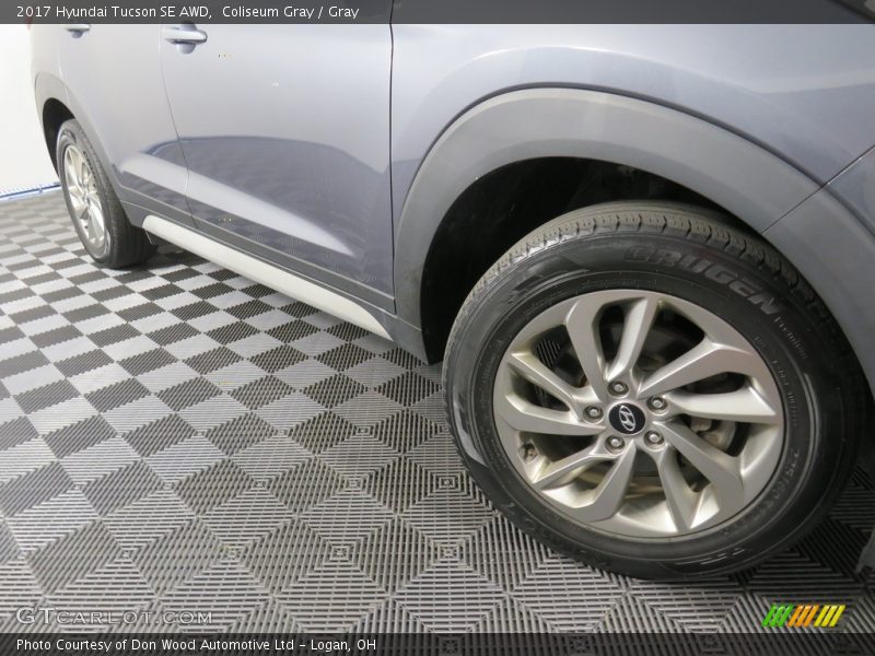 Coliseum Gray / Gray 2017 Hyundai Tucson SE AWD