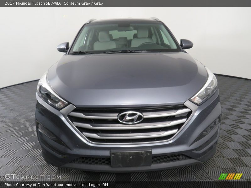 Coliseum Gray / Gray 2017 Hyundai Tucson SE AWD