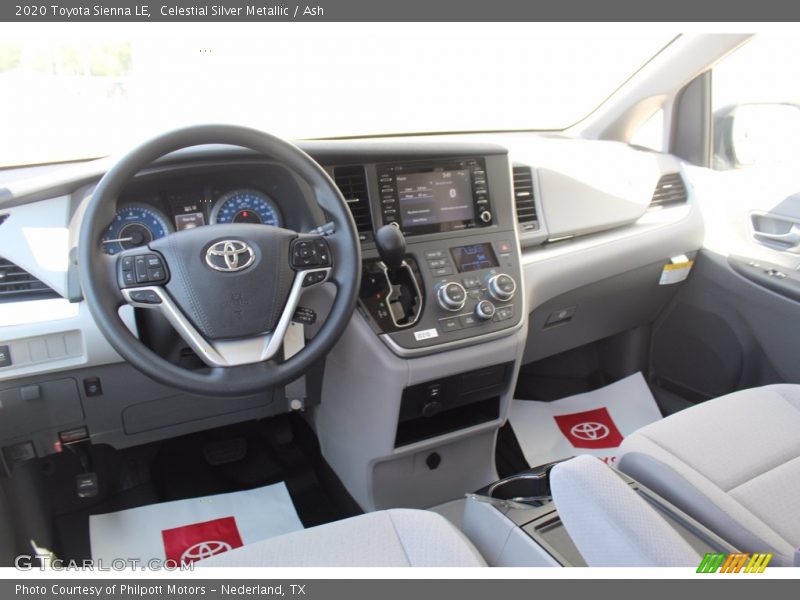 Celestial Silver Metallic / Ash 2020 Toyota Sienna LE