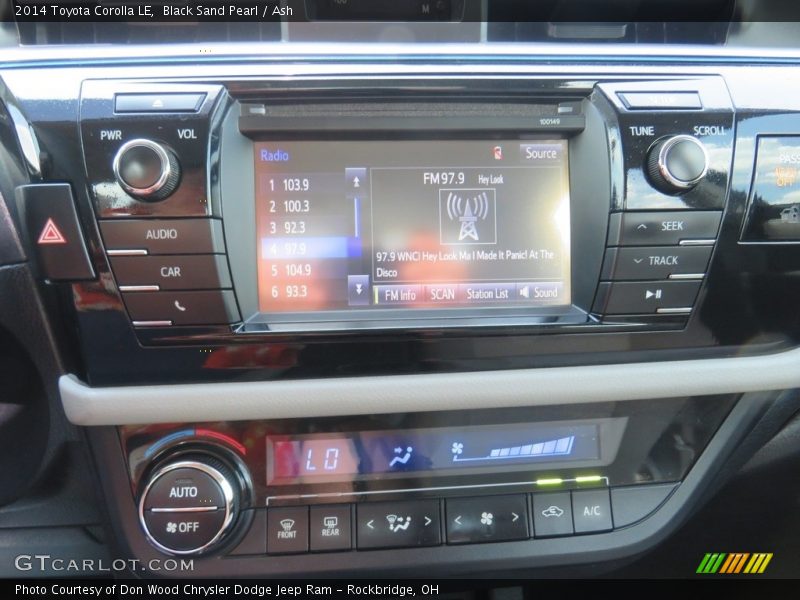 Black Sand Pearl / Ash 2014 Toyota Corolla LE