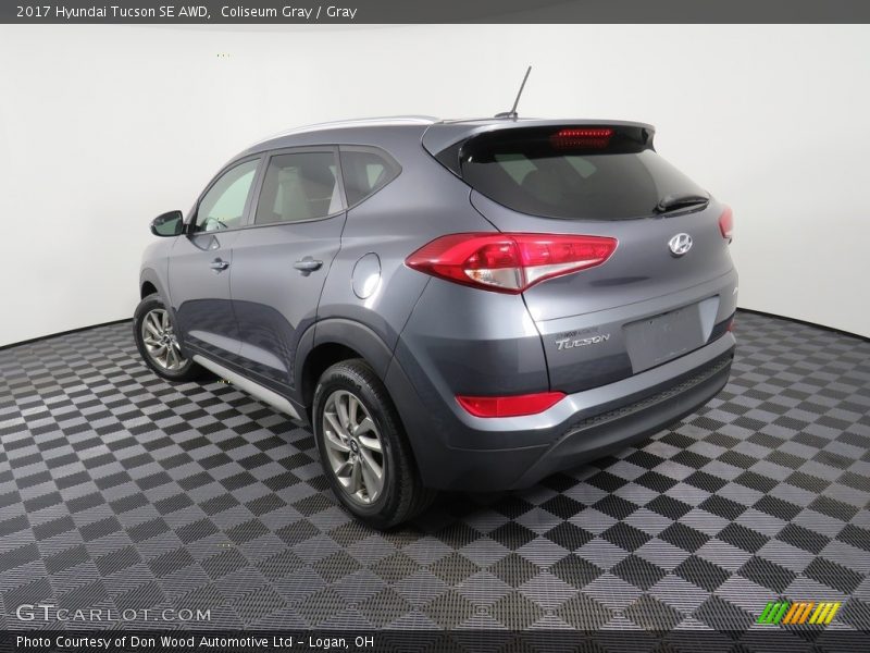 Coliseum Gray / Gray 2017 Hyundai Tucson SE AWD