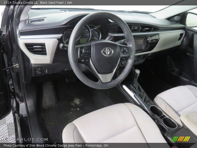 Black Sand Pearl / Ash 2014 Toyota Corolla LE