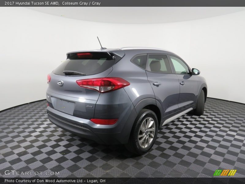 Coliseum Gray / Gray 2017 Hyundai Tucson SE AWD