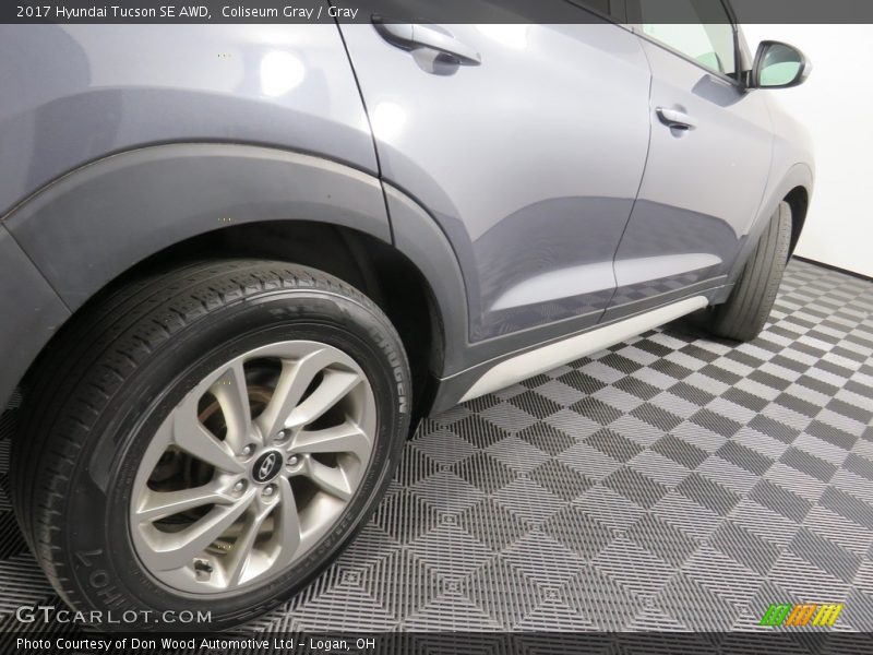 Coliseum Gray / Gray 2017 Hyundai Tucson SE AWD