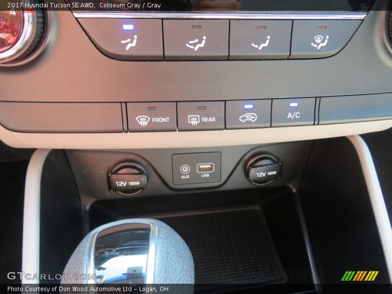 Coliseum Gray / Gray 2017 Hyundai Tucson SE AWD