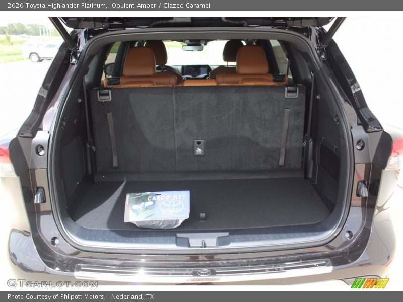  2020 Highlander Platinum Trunk