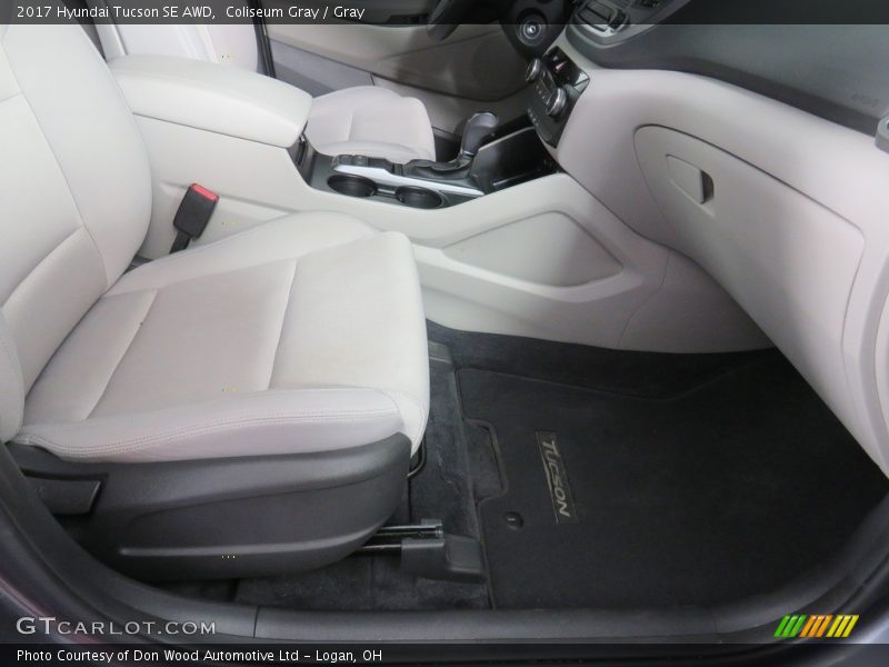 Coliseum Gray / Gray 2017 Hyundai Tucson SE AWD