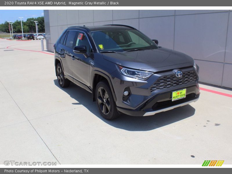 Magnetic Gray Metallic / Black 2020 Toyota RAV4 XSE AWD Hybrid