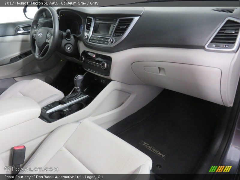 Coliseum Gray / Gray 2017 Hyundai Tucson SE AWD