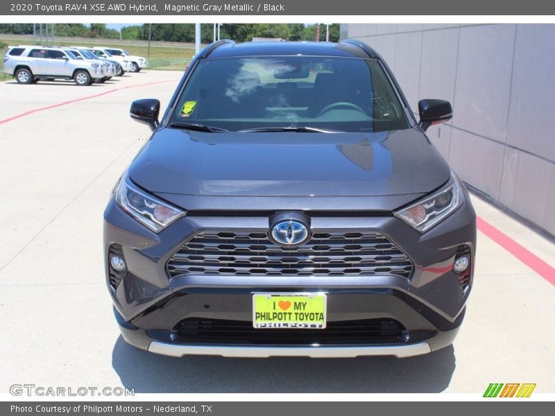 Magnetic Gray Metallic / Black 2020 Toyota RAV4 XSE AWD Hybrid