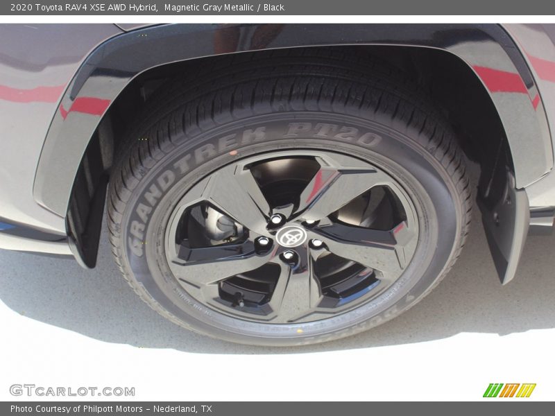 Magnetic Gray Metallic / Black 2020 Toyota RAV4 XSE AWD Hybrid