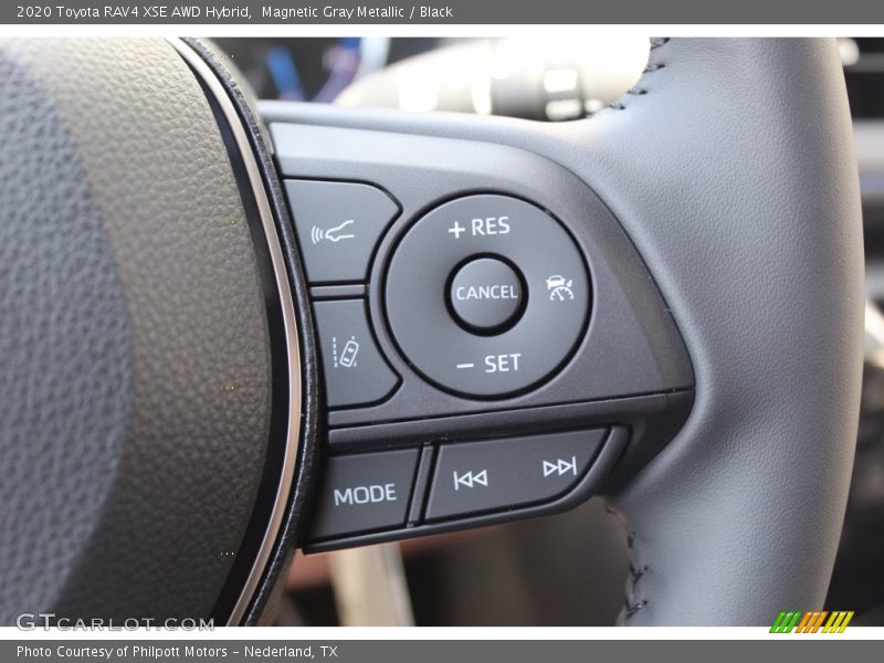 Magnetic Gray Metallic / Black 2020 Toyota RAV4 XSE AWD Hybrid