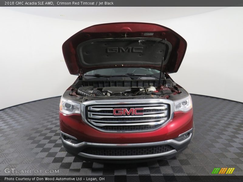 Crimson Red Tintcoat / Jet Black 2018 GMC Acadia SLE AWD