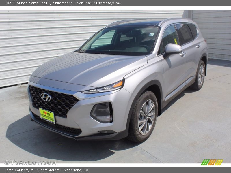 Front 3/4 View of 2020 Santa Fe SEL