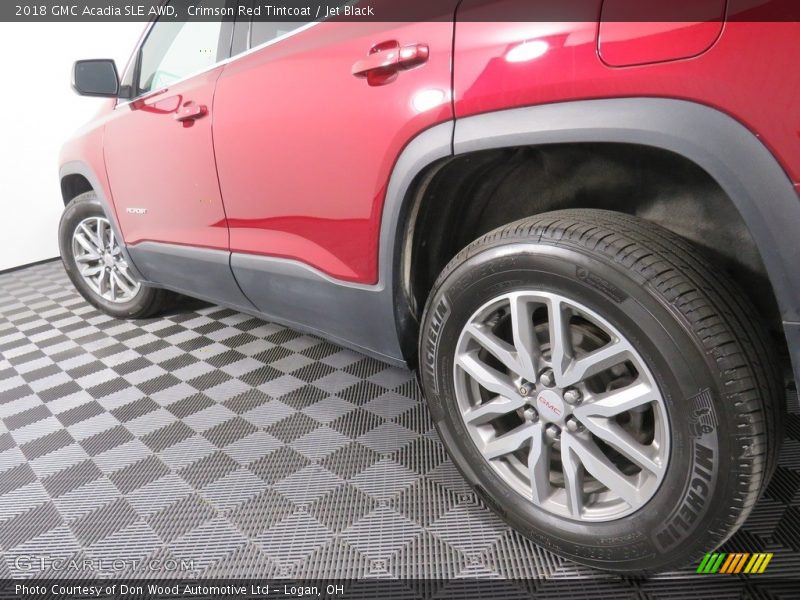 Crimson Red Tintcoat / Jet Black 2018 GMC Acadia SLE AWD
