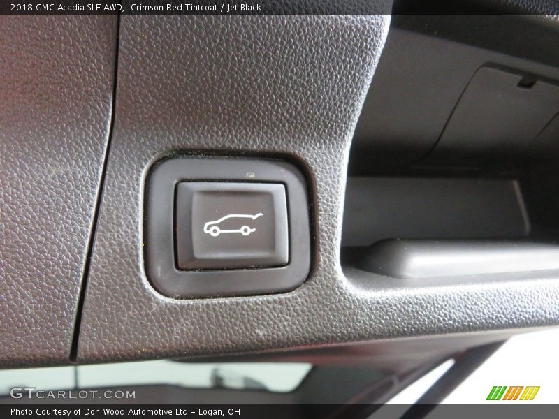 Crimson Red Tintcoat / Jet Black 2018 GMC Acadia SLE AWD