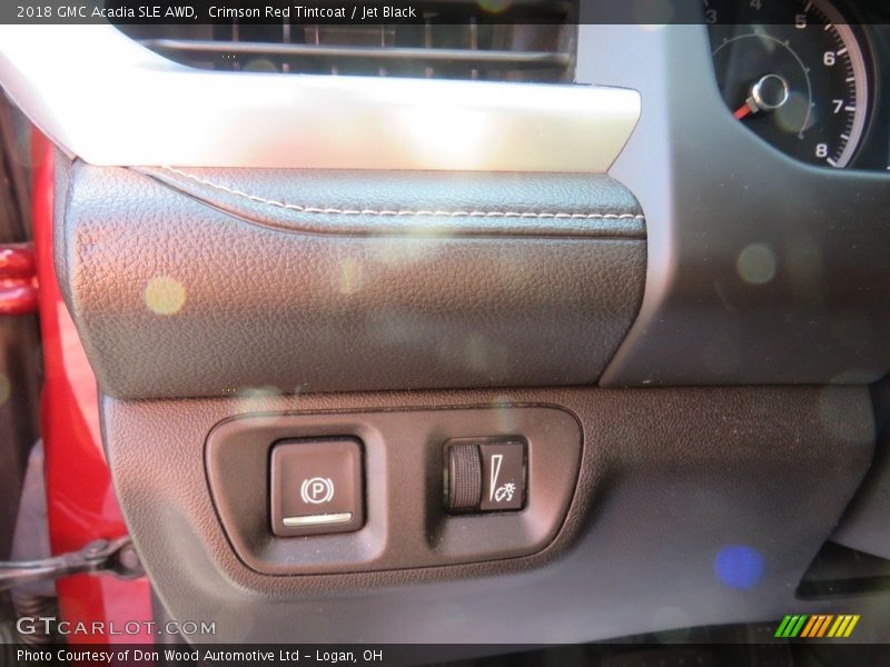Crimson Red Tintcoat / Jet Black 2018 GMC Acadia SLE AWD