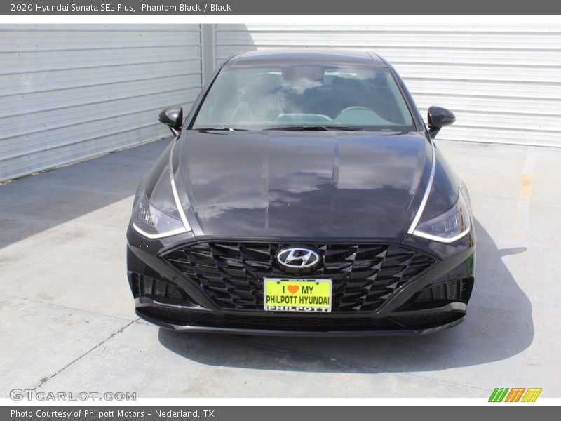 Phantom Black / Black 2020 Hyundai Sonata SEL Plus