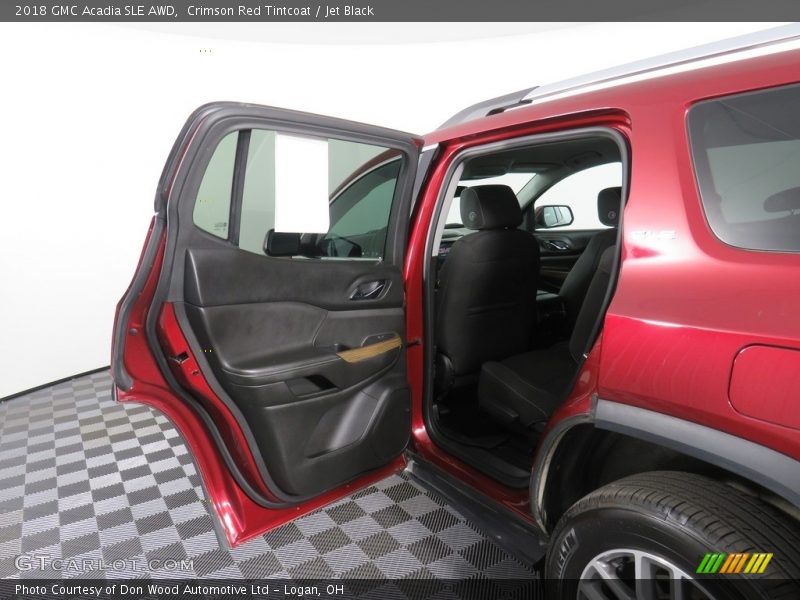 Crimson Red Tintcoat / Jet Black 2018 GMC Acadia SLE AWD