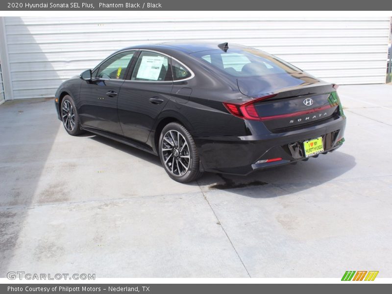 Phantom Black / Black 2020 Hyundai Sonata SEL Plus
