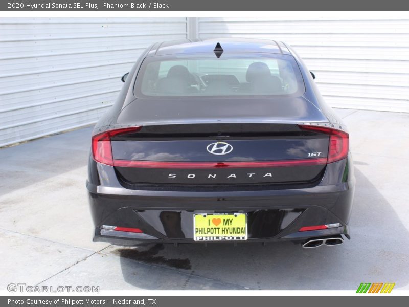 Phantom Black / Black 2020 Hyundai Sonata SEL Plus