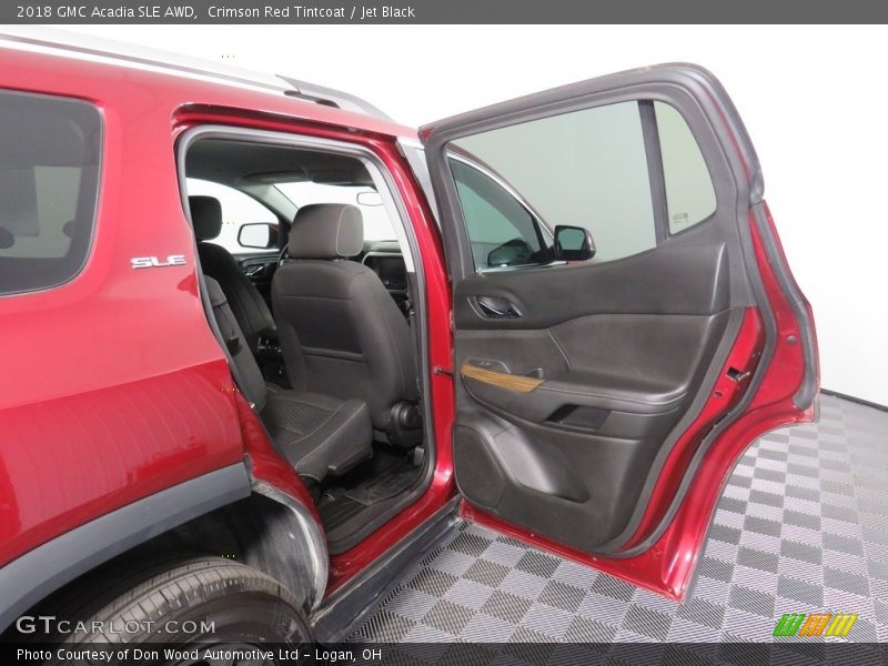 Crimson Red Tintcoat / Jet Black 2018 GMC Acadia SLE AWD