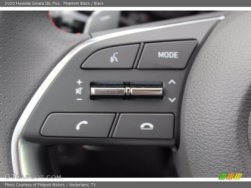 Phantom Black / Black 2020 Hyundai Sonata SEL Plus
