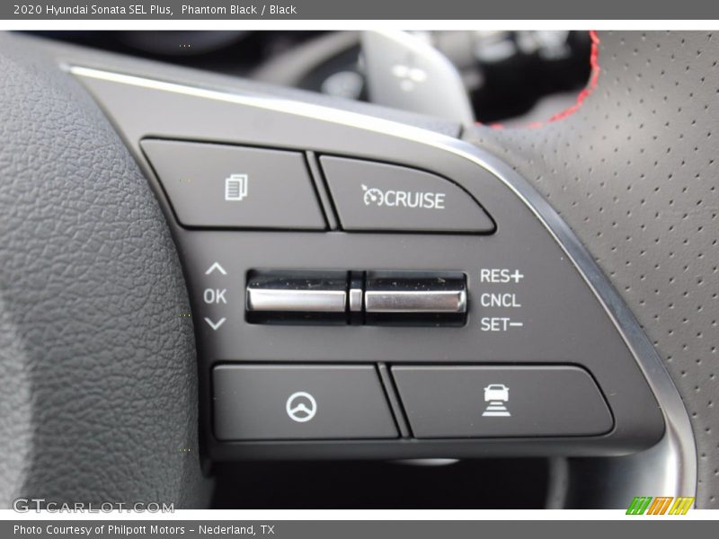 Phantom Black / Black 2020 Hyundai Sonata SEL Plus