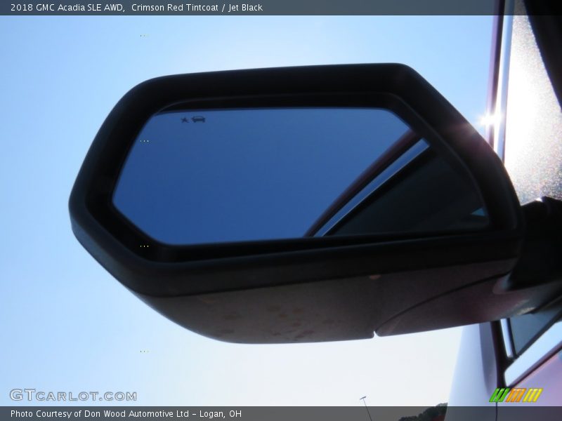 Crimson Red Tintcoat / Jet Black 2018 GMC Acadia SLE AWD