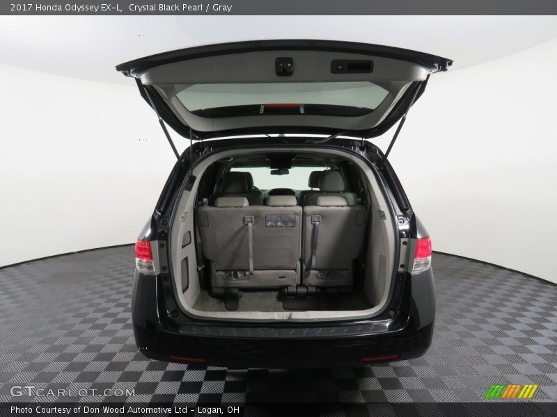 Crystal Black Pearl / Gray 2017 Honda Odyssey EX-L