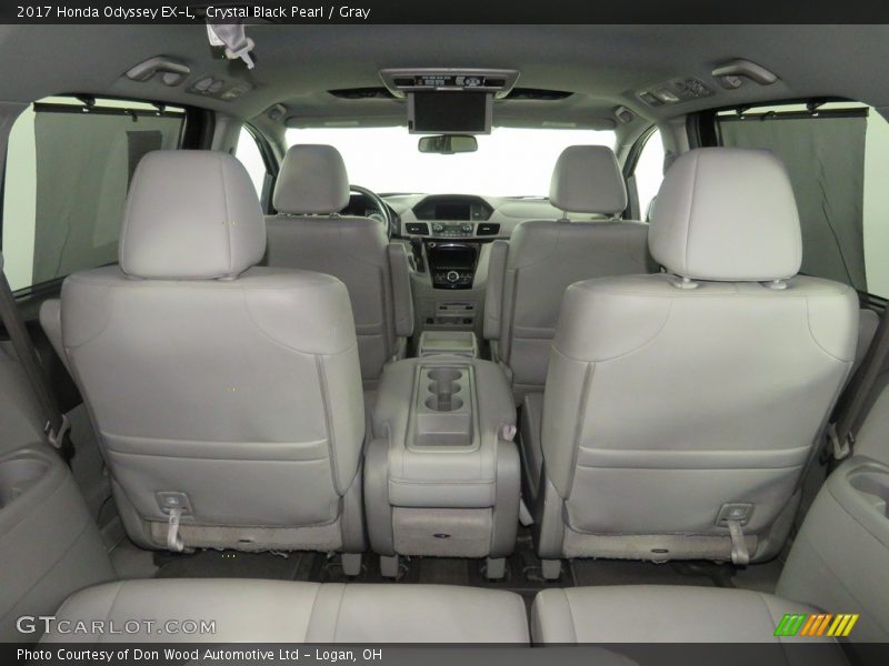 Crystal Black Pearl / Gray 2017 Honda Odyssey EX-L