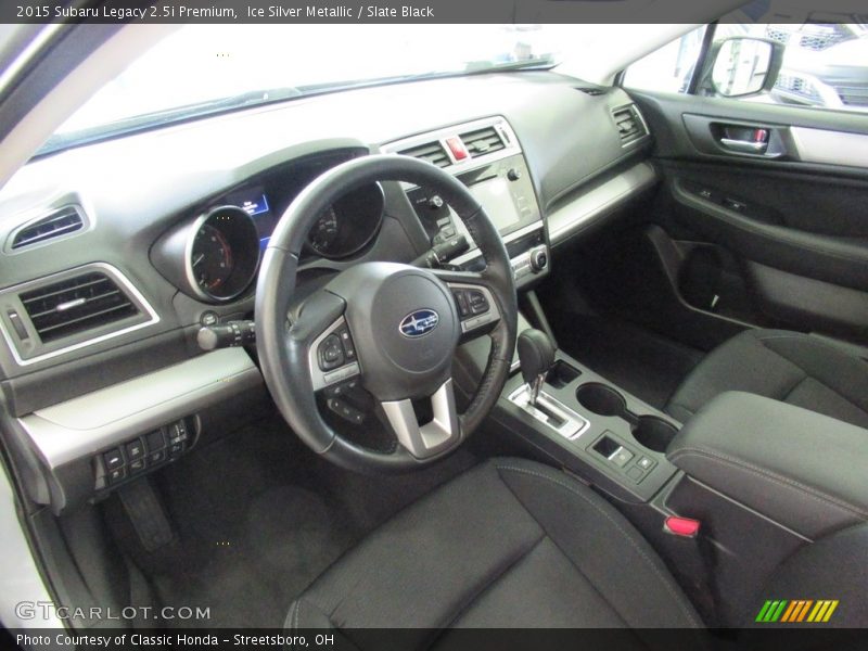  2015 Legacy 2.5i Premium Slate Black Interior