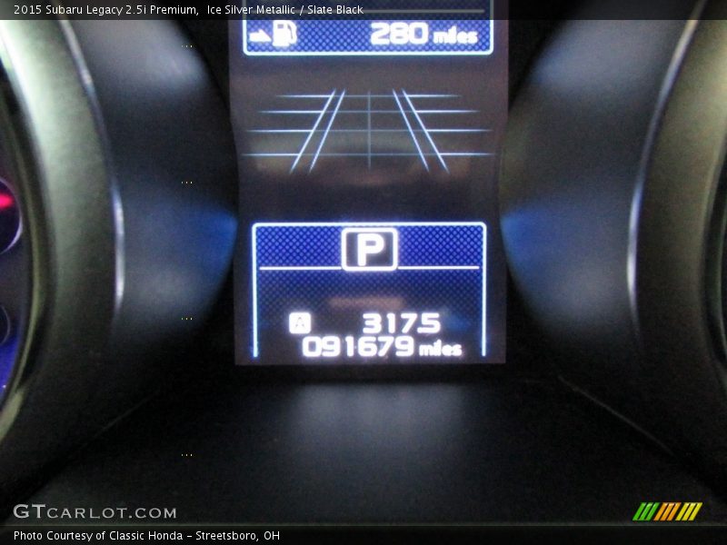 Ice Silver Metallic / Slate Black 2015 Subaru Legacy 2.5i Premium