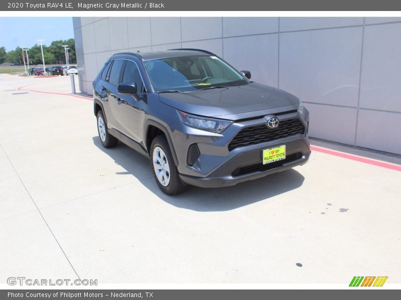 Magnetic Gray Metallic / Black 2020 Toyota RAV4 LE