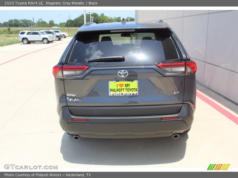 Magnetic Gray Metallic / Black 2020 Toyota RAV4 LE