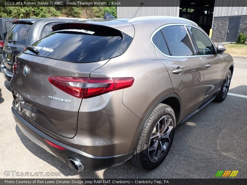 Imola Titanium Metallic / Black 2019 Alfa Romeo Stelvio Ti AWD