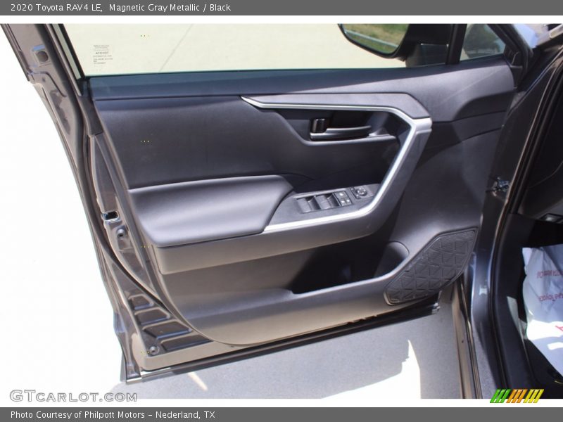 Magnetic Gray Metallic / Black 2020 Toyota RAV4 LE