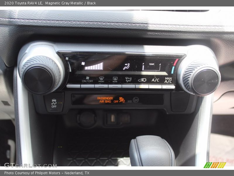 Magnetic Gray Metallic / Black 2020 Toyota RAV4 LE