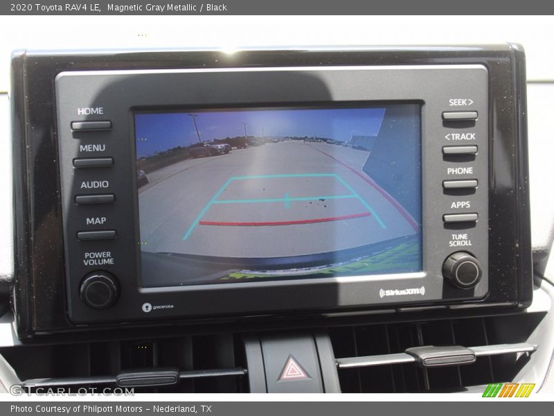 Magnetic Gray Metallic / Black 2020 Toyota RAV4 LE